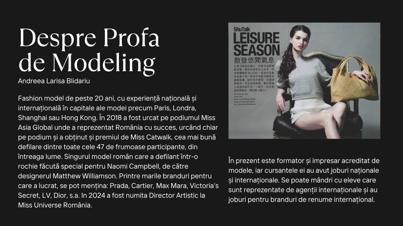 Proiect din portofoliul Profa de Modeling